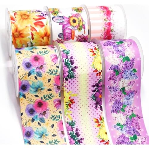 Cartoon Grosgrain/Satin Ribbon Cartoons Printed Ribbon For Crafts Decoration Bow 10Yards 35555