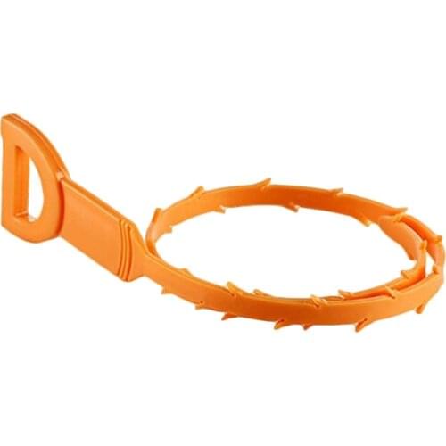 Hair Cleaner Sink Anti-blocking Cleaning Hook Sewer Toilet Flusher Durable And Convenient Handle Design