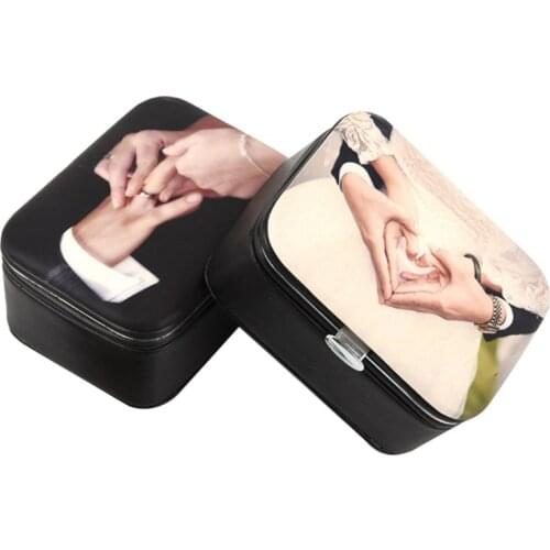 Portable Small Travel Jewelry Box Bracelet Necklace Organizer Container Ring Earrings Jewellery Storage Boxes