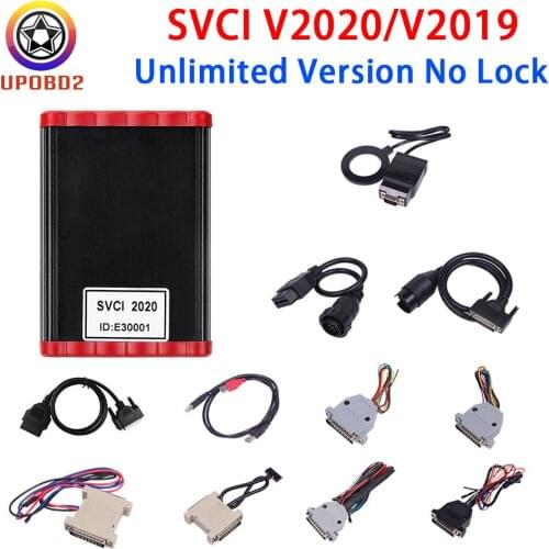 SVCI V2020 V2019 V2018 Version OBD2 Key Programmer Full Version No Limited ABRITES Commander SVCI 2020 2019 2018 For Most Cars