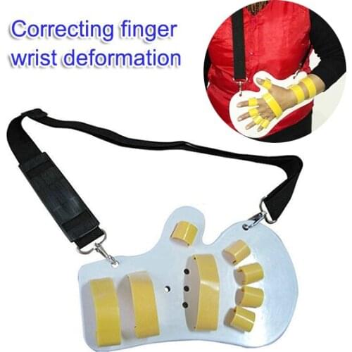 Hand Wrist Orthosis Separate Finger Flex Spasm Extension Board Splint Apoplexy Hemiplegia TK-ing