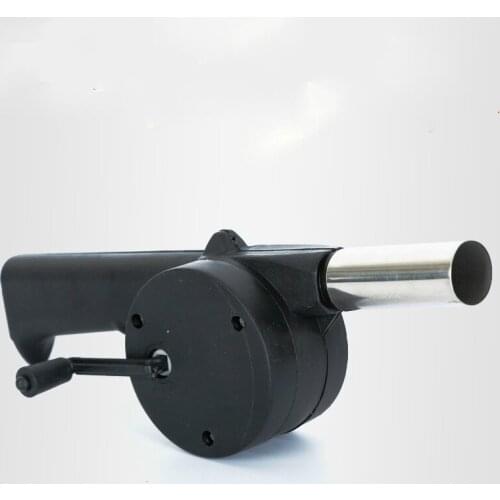 Manual Portable Fan Air Soprador De Ar Hand Crank Blower Outdoor Barbecue Necessary