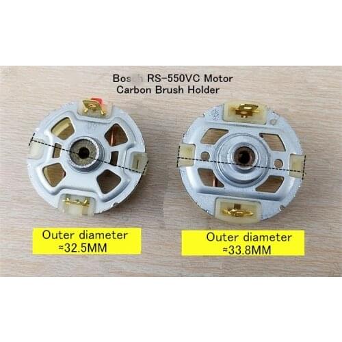 Charging Drill Electric Screwdriver RS-550VC DC Motor Carbon Brush Holder Back Cover