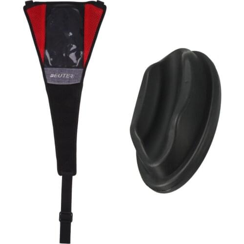 Bike Trainer Sweat Catcher Strap Frame Guard & Front Wheel Riser