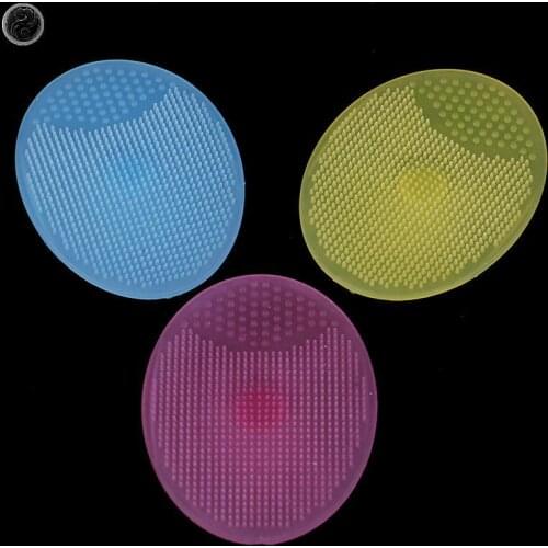 1PCS Face Wash Brush Silicone Cleanser Pads Exfoliating Cleansing Blackhead Remover Face Skin Care Tools