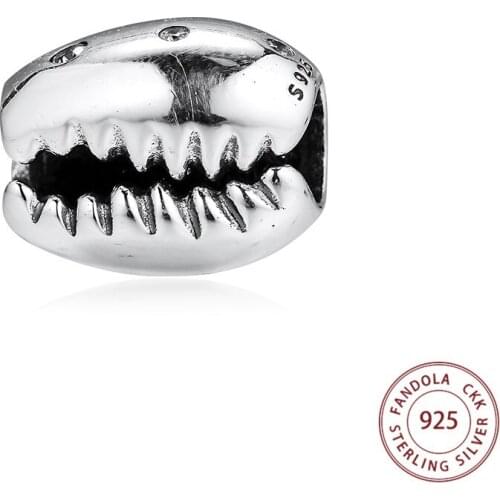 100% Real 925 Sterling Silver Sparkling Coffee Bean Shell Charms Beads Jewelry Making Fits Pandora Bracelets Berloques