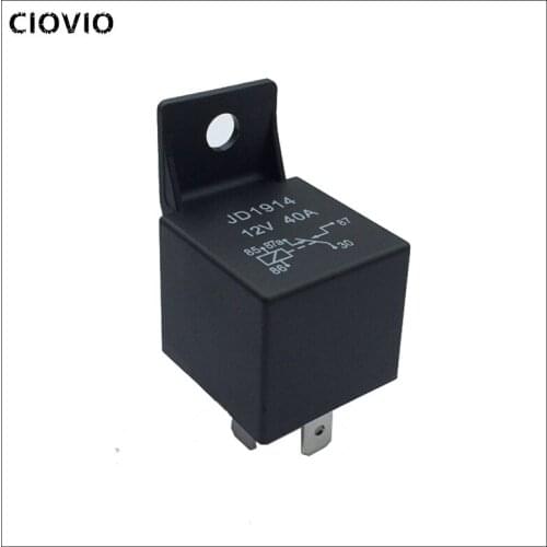 5pcs 5 Pin 40A Waterproof Car Relay Long Life Automotive Relays Normally DC 12V/24V Relay for Head Light Air Conditioner