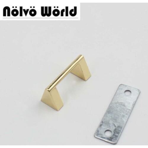 50pcs 19.5*13.6mm Style B metal arch bridge for handbags bags handle strap hanger alloy bags purse belt connector