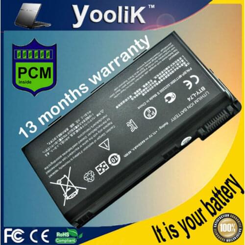 Laptop battery For MSI CX605 CX600 CX500 CR720 cr620 CR700 CR630 CR610X CR600X CR500X 957-173XXP-101 957-173XXP-102 L74 4400MAH