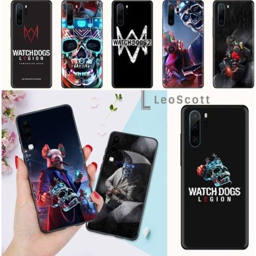Hot Games Watch Dogs Legion Phone Case For Huawei honor Mate P 9 10 20 30 40 Pro 10i 7 8 a x Lite nova 5t