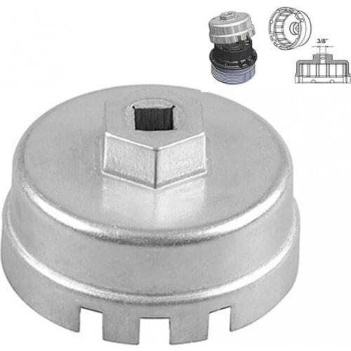 Aluminium Alloy Car Oil Filter Wrench Engine Spanner for Toyota Corolla Lexus Support Wholesale