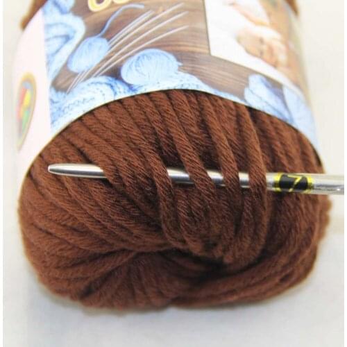 LOT Color optional 1 BallsX50g Special Thick Worsted 100% Cotton Knitting Yarn 422-14