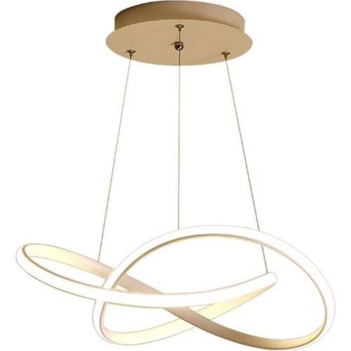 Nordic postmodern restaurant table chandelier creative personality led bar living room lamp new modern minimalist chandelier