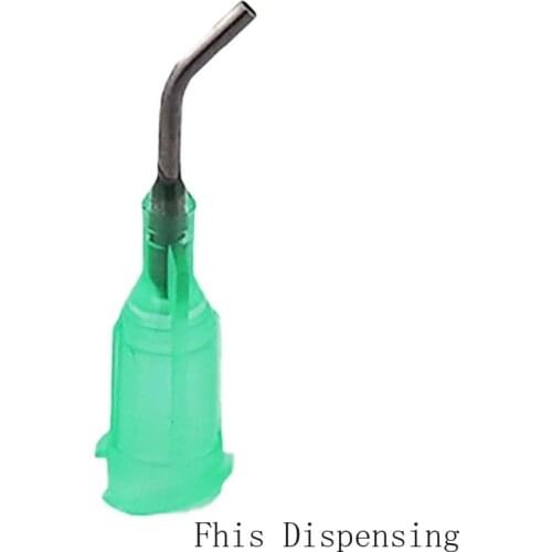 Stainless Steel Distribution Blunt Tip 18G 45 Degrees Elbow Dispensing Needles Pack of 20