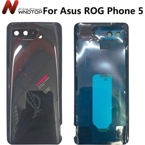 New Cover 6.78" For Asus ROG Phone 5 ZS673KS Back Battery Cover Housing For ASUS ZS673KS Back Battery Cover