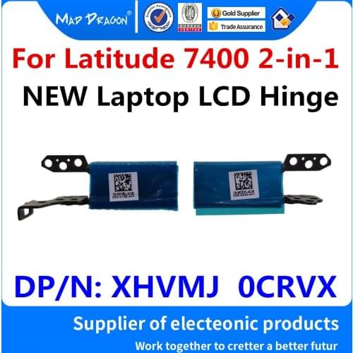 NEW original laptop 14" lcd screen Hinge axis shaft Hinge For Dell Latitude 7400 2-in-1 LCD Hinge XHVMJ 0XHVMJ 0CRVX 00CRVX