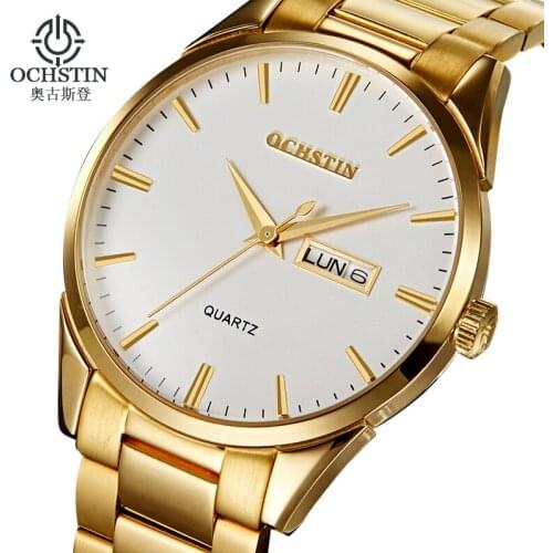 Ochstin Mens Gold Watch