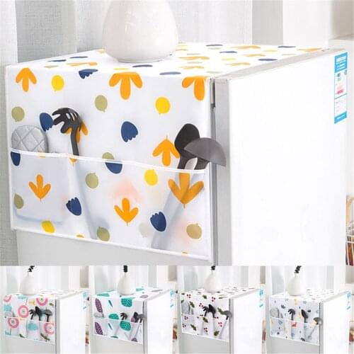 Refrigerator hanging bag kitchenstorage Range Cover Decor WaterproofFleece Leisure Durable Practical Convenience Home