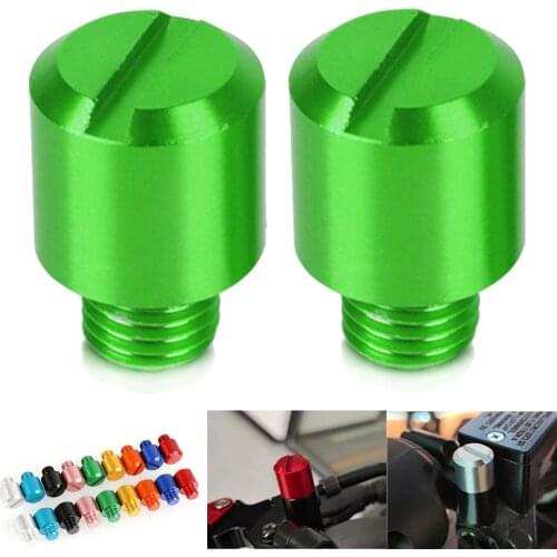 Motorcycle M10*1.25 Mirrors Hole Plug Screws Caps Cover Bolts For Kawasaki Z250 Z300 Z400 Z650 Z750 Z800 Z900 Z1000 Accessories