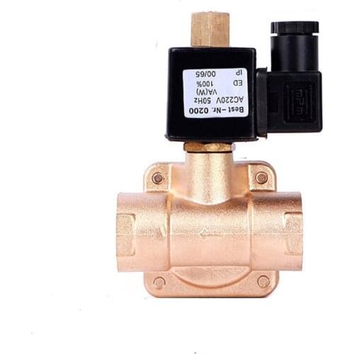1" Normally Open Brass High Pressure 0955 Solenoid Valve 110V 24V 12V 24v