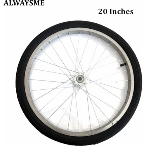 ALWAYSME 1PCS 20X1.75" Bike Trailer Wheel For Chile Bike Trailer Pet Bike Trailer or Garden Cart