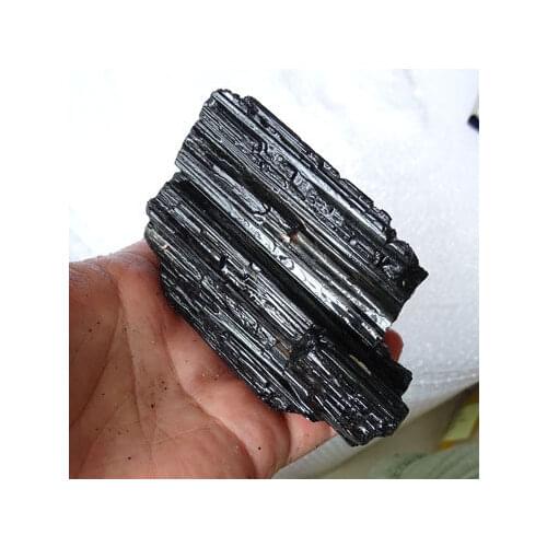 100g Best Large Raw BlackTourmaline grounding stone Healing Mineral for Protection Reiki black tourmaline rough original