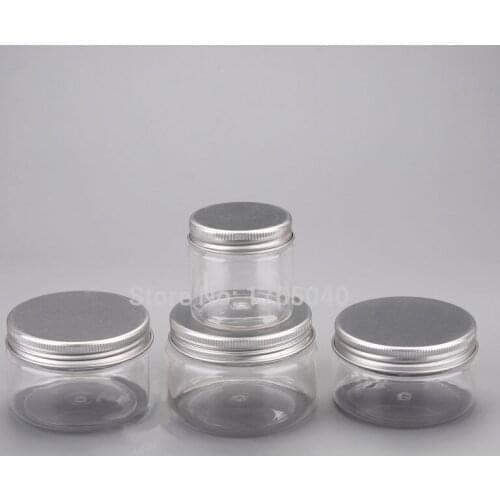 120g/ml Plastic Cosmetic Bottle Pet clear cream Jar Bottle lotionBottle 200pcs/lot