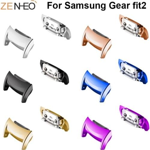 18mm Stainless Steel Watch Adapter For Samsung Gear fit2 Replacement Smart Barcelet For Samsung Gear fit2 watchband accessioes