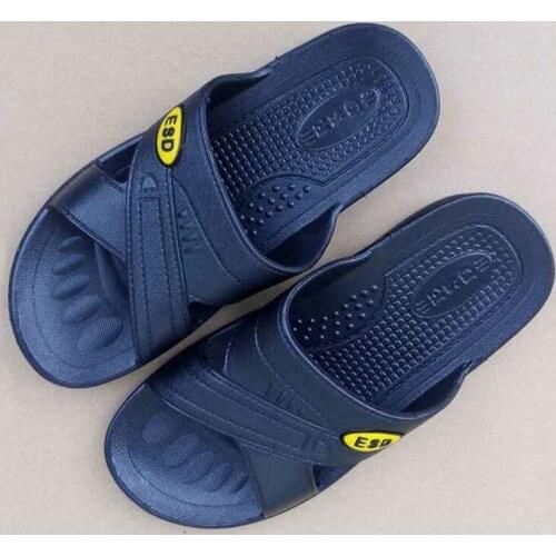 2020 New Summer Safety Shoes Fashion High Quality Antistatic Work Shoes Flat Bath Slippers Summer Women Sandals Outdoor Slipper