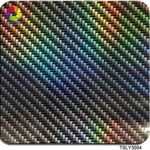 Free shipping 3004 carbon fiber laser hydrographic dipping films water transfer printing wtp film