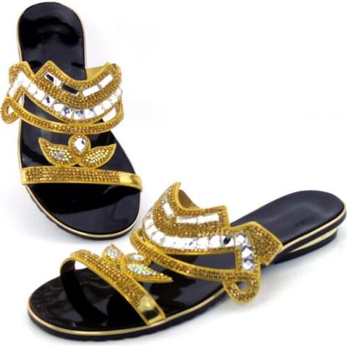 Doershow Whoesale Elegant Womens Shoes Nice Looking African Sandals Shoes Free Shipping!!DD1-67