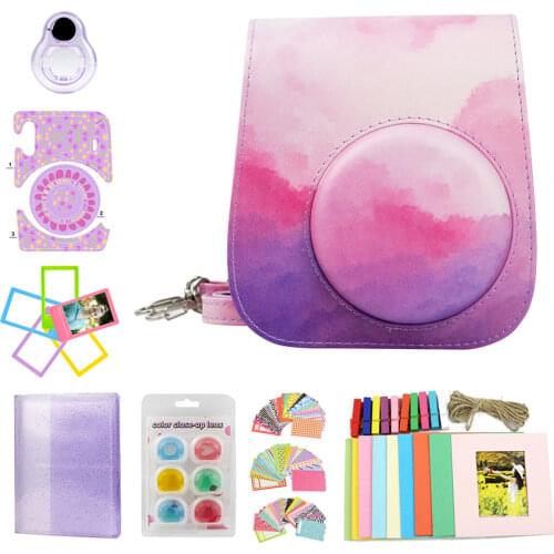 CAIUL Accessorie kit Compatible with Fujifilm Instax Mini 11 Instant Film Camera Included camera case and more