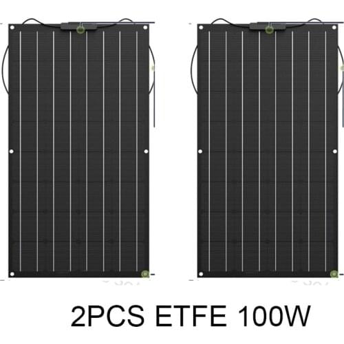 New design fast charge ETFE 100w flexible solar panel flexible solar cell 12v solar battery charger with best price