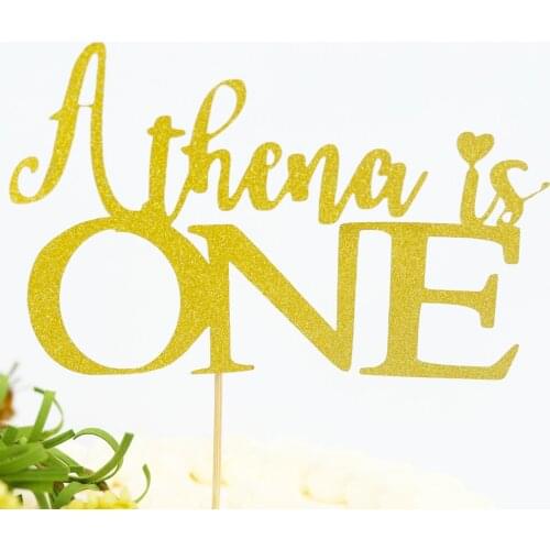 One Cake Topper Glitter Paper First Birthday Party Decor Birthday Party Decorations Party Supplies Baby Shower Party Supplies