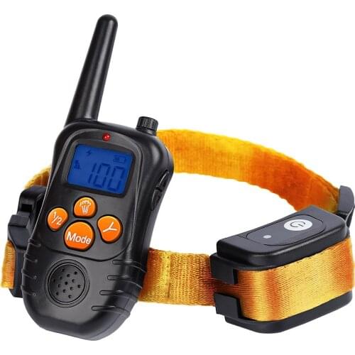 Stop Device Aid Dog Anti Bark Collar Ultrasonic Rechargeable Dog Training Collars Waterproof Vibration Dog Stop Barking