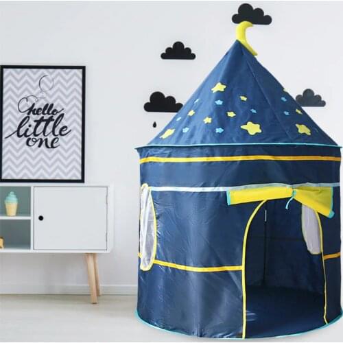 Kids Tipi tent Baby Portable Toy Tent Toddler Play House Children Boys Girl Indoor Outdoor Foldable Castle Baby Teepee Tent Gift