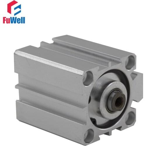 Pneumatic Cylinder SDA Type 32mm Bore 5/10/15/20/25/30/40/50mm Stroke Aluminum Alloy Double Acting Air Cylinder