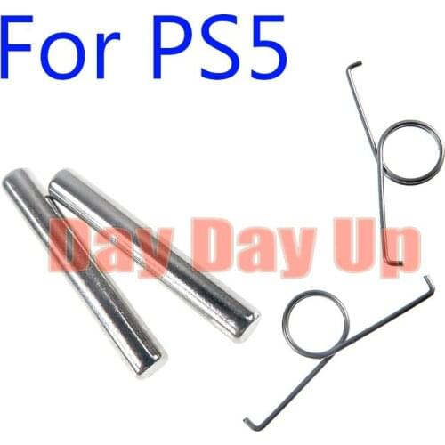100pcs Rotating shaft spring For Sony PlayStation 5 PS5 Controller stainless steel rod shaft Handle Cylinder Linear Rods axis