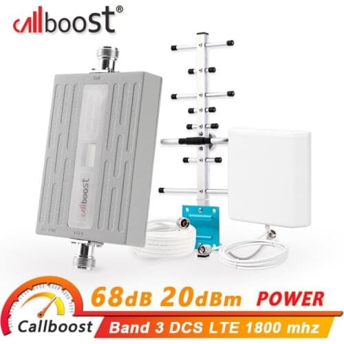 Callboost LTE DCS 4G 1800 cellular amplifier 4g signal booster mobile phone signal repeater 2g 4g band 3 booster gsm antenna