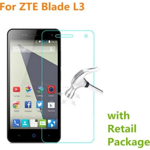 2.5D ZTE Blade L3 Tempered Glass Original High Quality Protective Film Explosion-proof Screen Protector for ZTE Blade L3