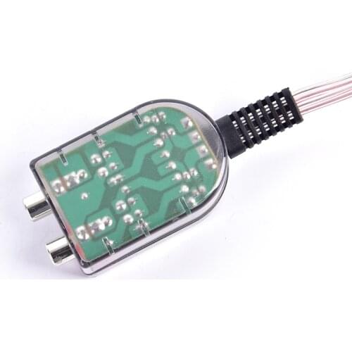 12V Car Stero Radio Speaker High To Low RCA Audio Impedance Converter Convert