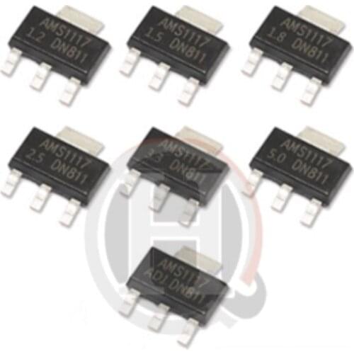 20PCS/Lot AMS1117-1.8 LM1117 SOT-223 1.8V AMS1117 Voltage Regulator 100%NEW