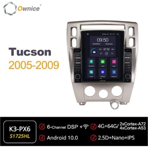 Ownice Octa 8 Core Android 10.0 Car Radio ForHyundai Tucson 2005-2009 Auto Multimedia Video Audio GPS Player head Unit 4G LTE