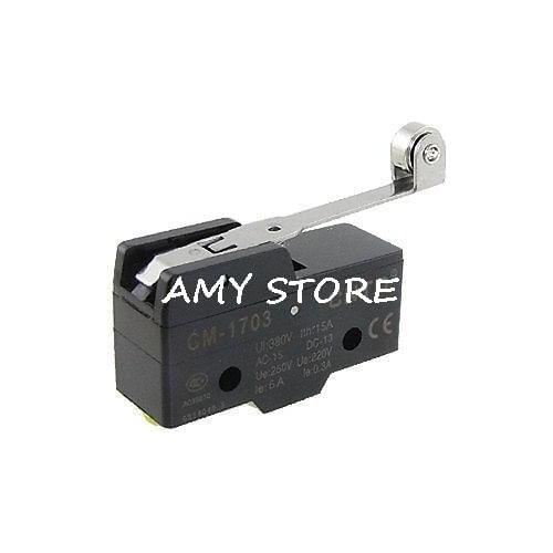CM-1703 Ui 380V Ith 15A Long Hinge Roller Lever Basic Micro Limit Switch