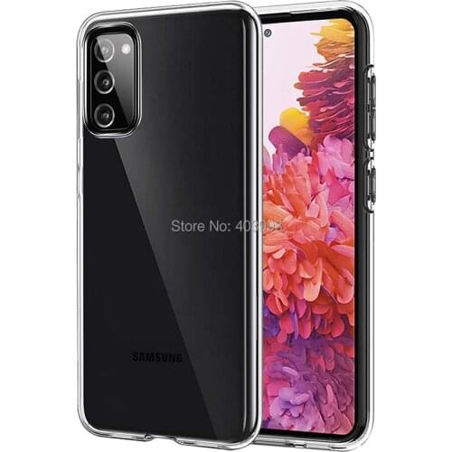 For Samsung Galaxy S20 FE 5G S20 Lite Case Transparent Crystal TPU Soft Cover Case For Samsung Galaxy S20 Fan Edition