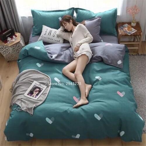 Home Textiles Bedding Set Warm Flowers Comfortable Duvet Quilt Cover Bedsheet Pillowcase Children Adult Bedroom Decoration