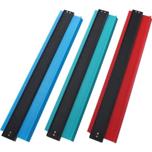 20" Width Measuring Tool Plastic Profile Copy Gauge Contour Gauge Duplicator Standard Wood Marking Tool Gauge
