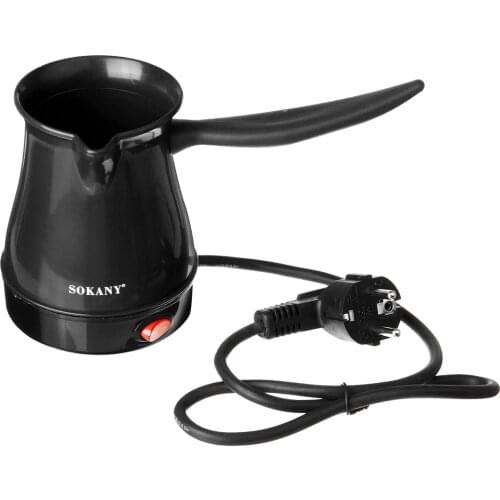 220V Coffee Make 600W Stainless Steel Separated Italian Mocha Pot Greek Turkish Electric Coffee Pot Portable Espresso Machine