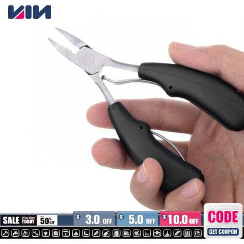 Stainless Steel Nail Clippers Ingrown Toenail Correction Nippers Cuticle Paronychia Pedicure Manicure Hand Foot Care Scissors