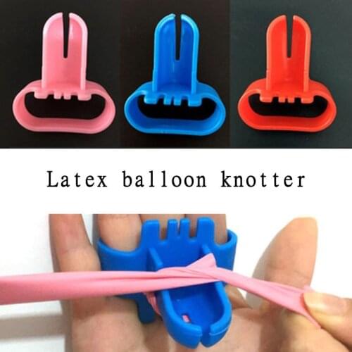 Latex balloon knotter Balloon Accessories Tie easily fast Tied balloon tool supplies Don't hurt hands Party Birthday Decoration